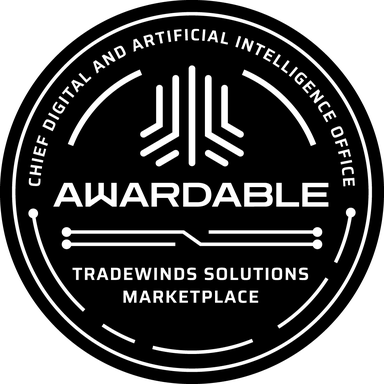 Chief Digital and Artificial Intelligence Office Awardable seal, Tradewinds Solutions Marketplace